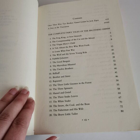 1980s Complete Fairy Tales of the Brothers Grimm Book Paperback Kids Illust - Picture 6 of 15